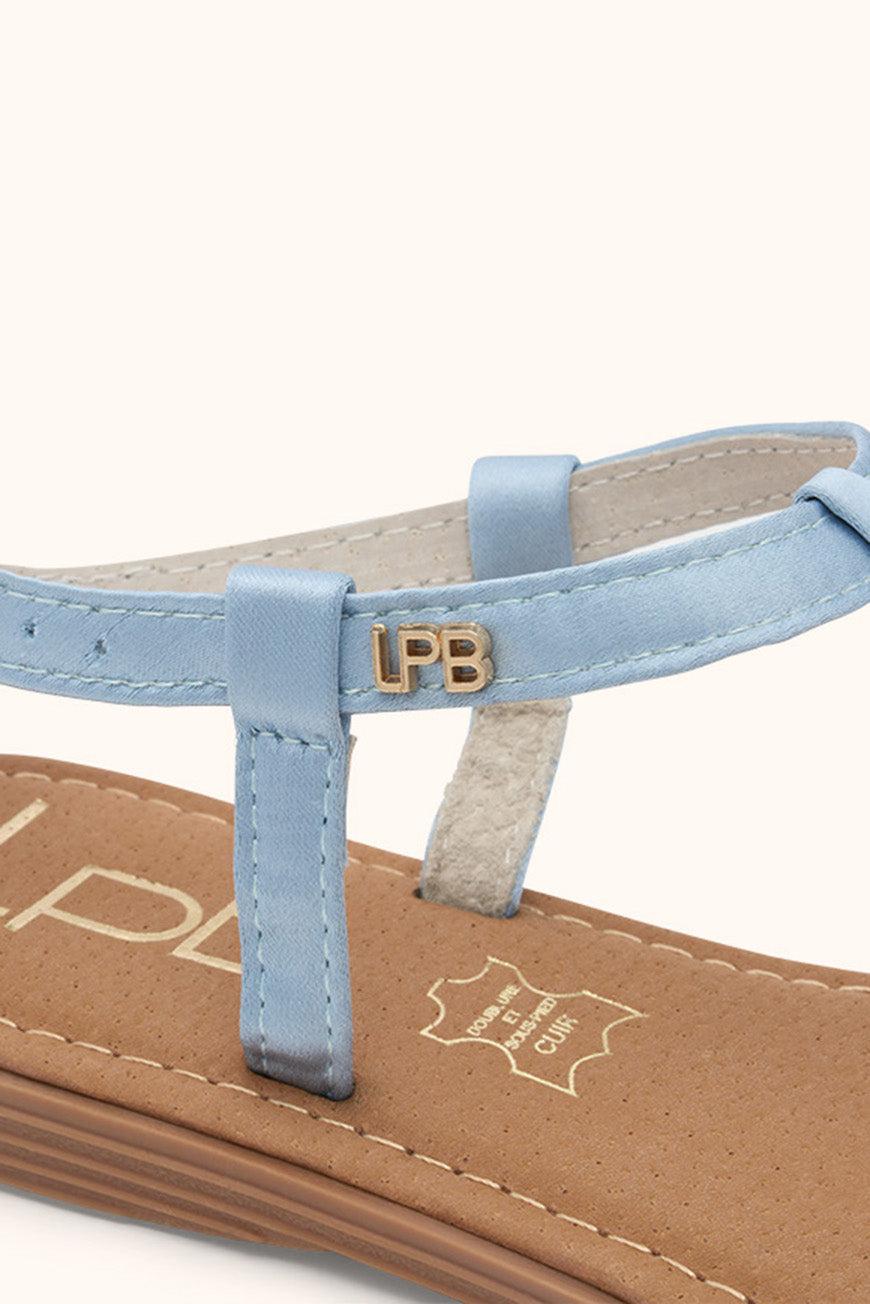 Lpb Woman SANDALES BULLE AZUR SATIN