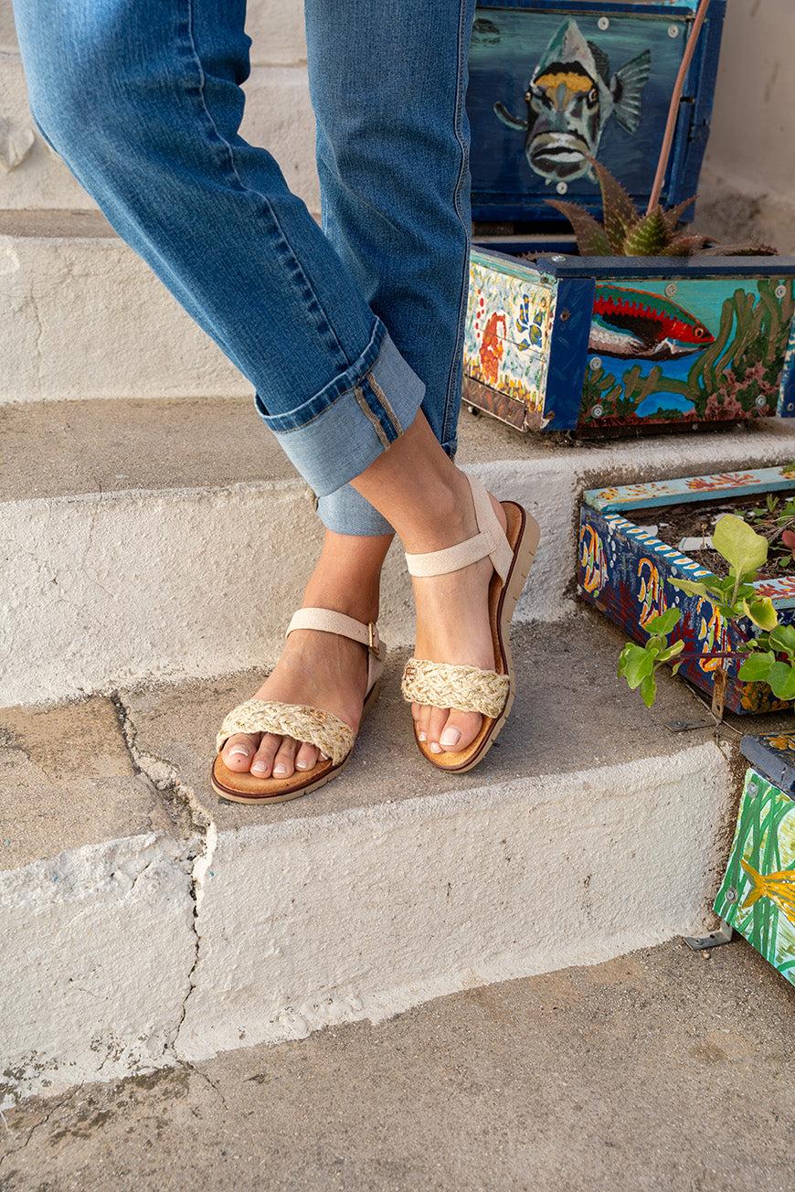 lpb woman SANDALES LEONIE BEIGE