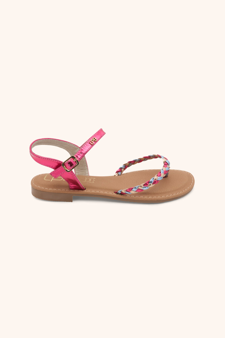 Lpb Woman SANDALES LYNE MULTICO METAL