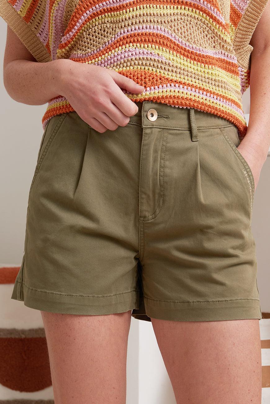 Lpb Woman SHORT DIVINA KAKI