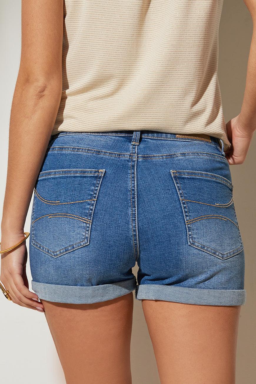 Lpb Woman SHORT IOLANDE BLUE