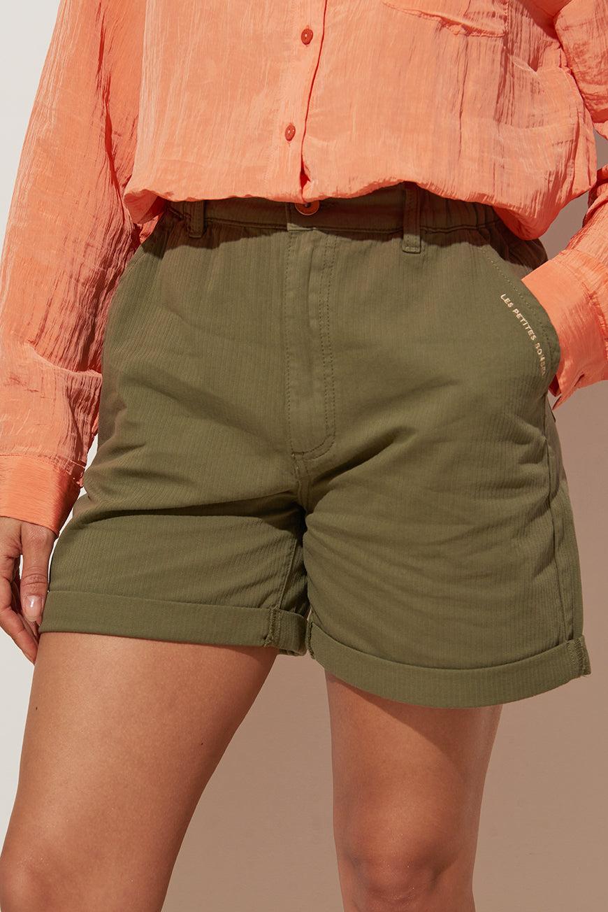 Lpb Woman SHORT LAURYNN KAKI