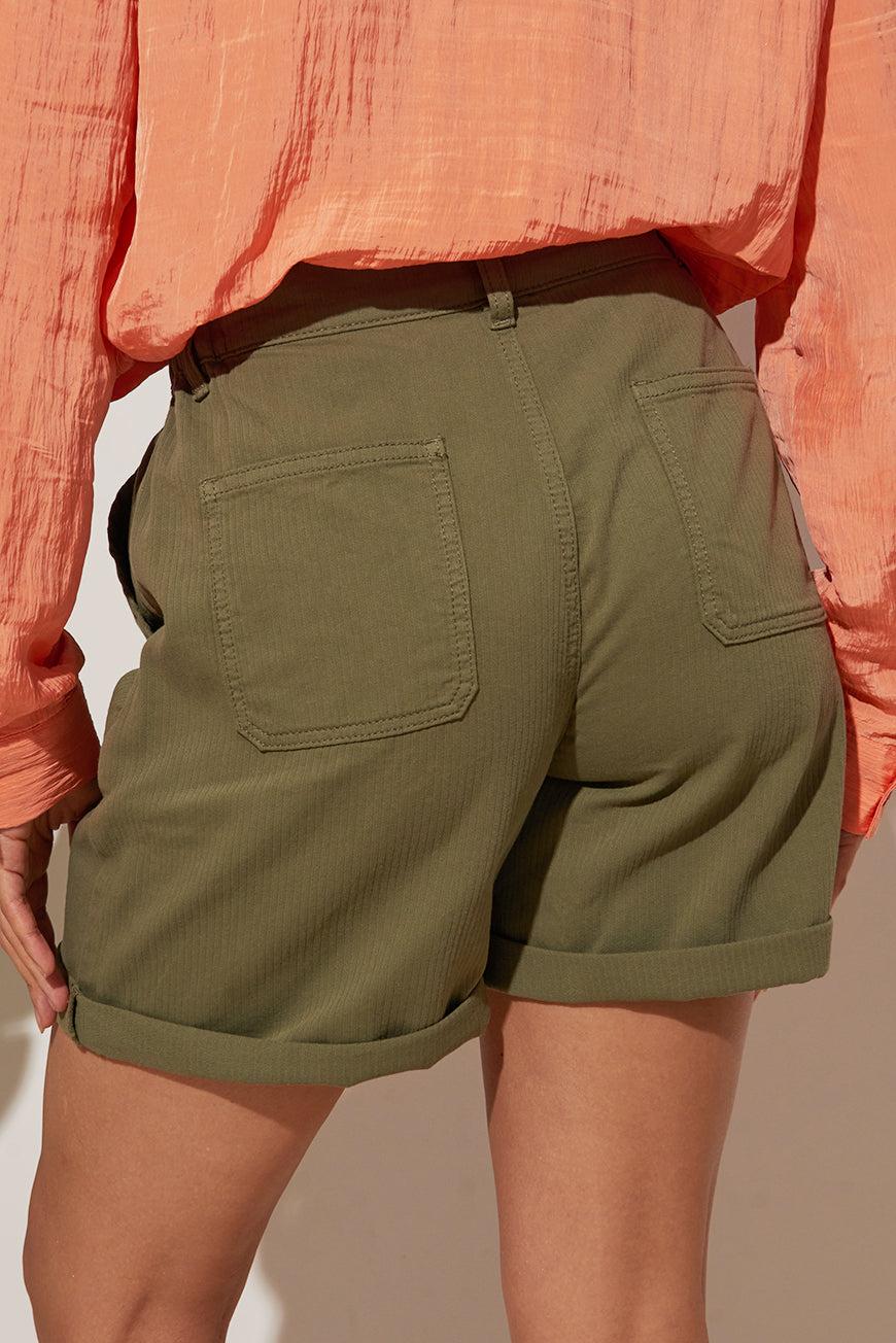 Lpb Woman SHORT LAURYNN KAKI