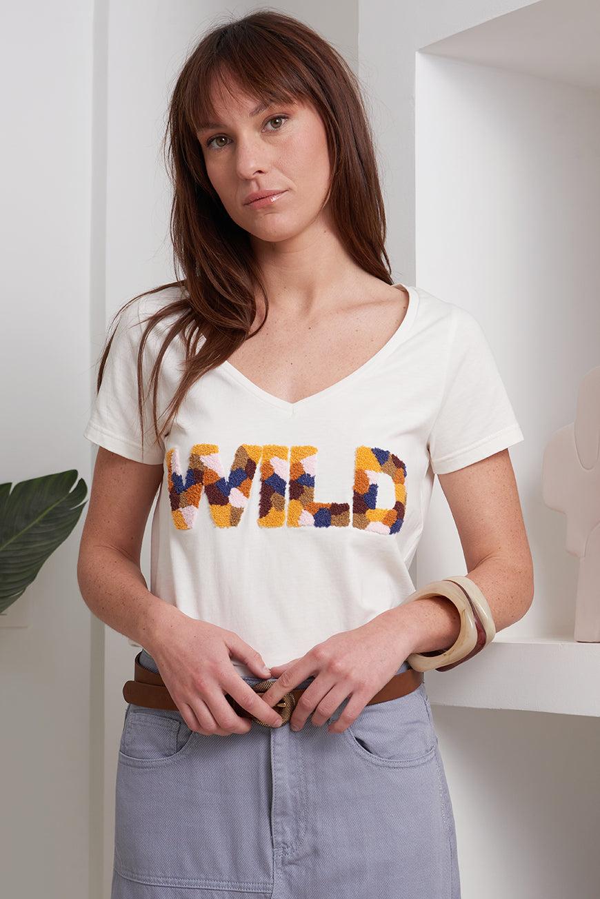 Lpb Woman TEE SHIRT À MESSAGE ARIANA