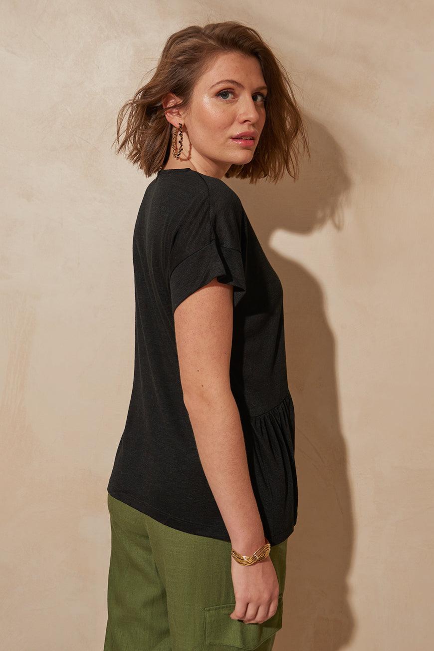 Lpb Woman TEE SHIRT À VOLANTS LAILA