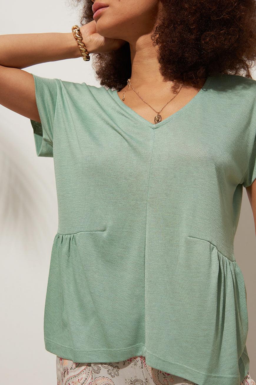 Lpb Woman TEE SHIRT À VOLANTS LAILA