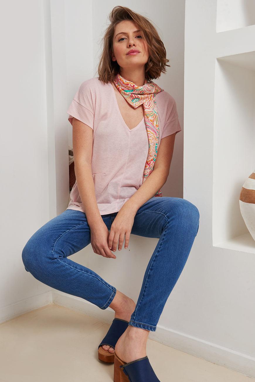 lpb woman TEE SHIRT À VOLANTS LAILA