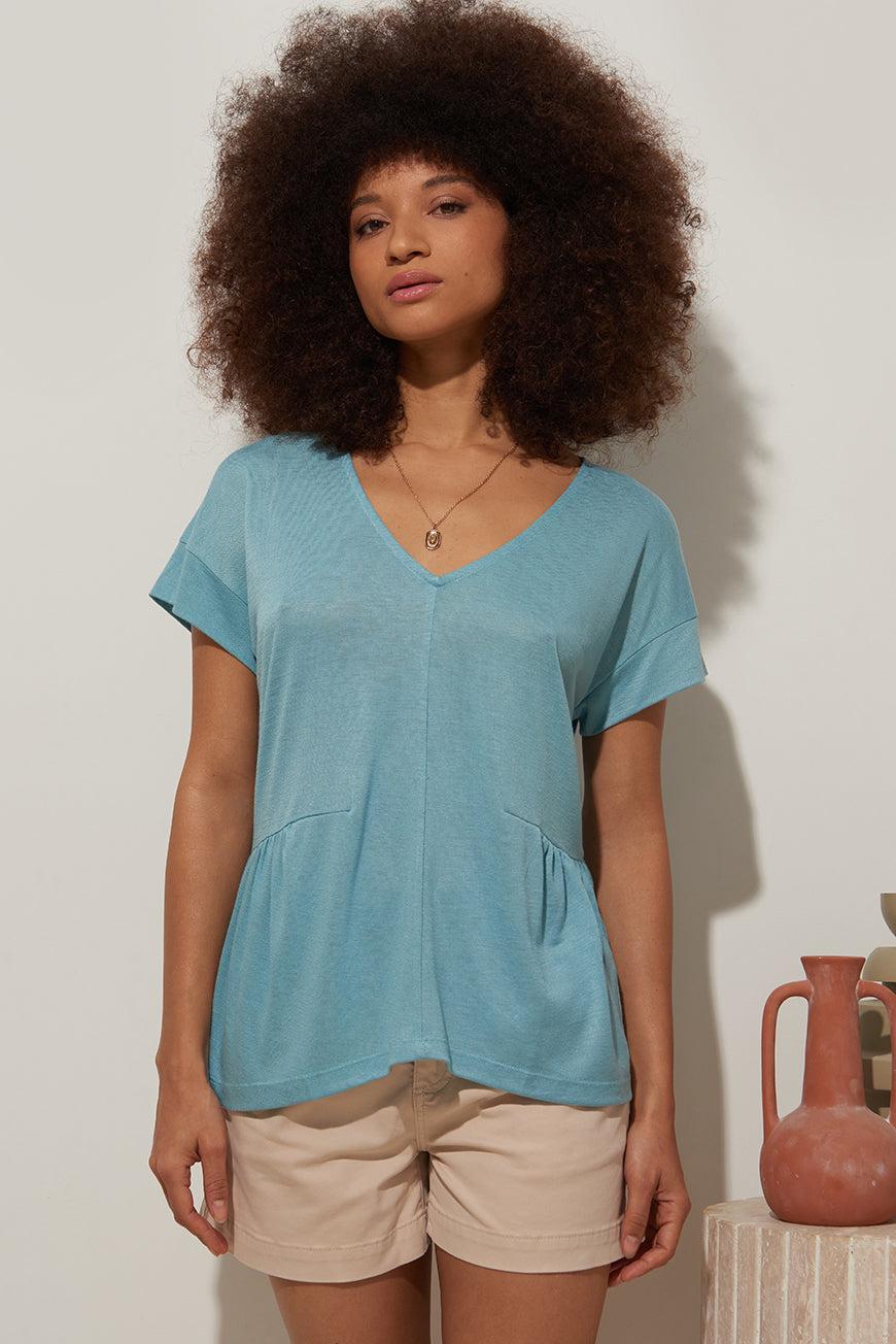 Lpb Woman TEE SHIRT À VOLANTS LAILA