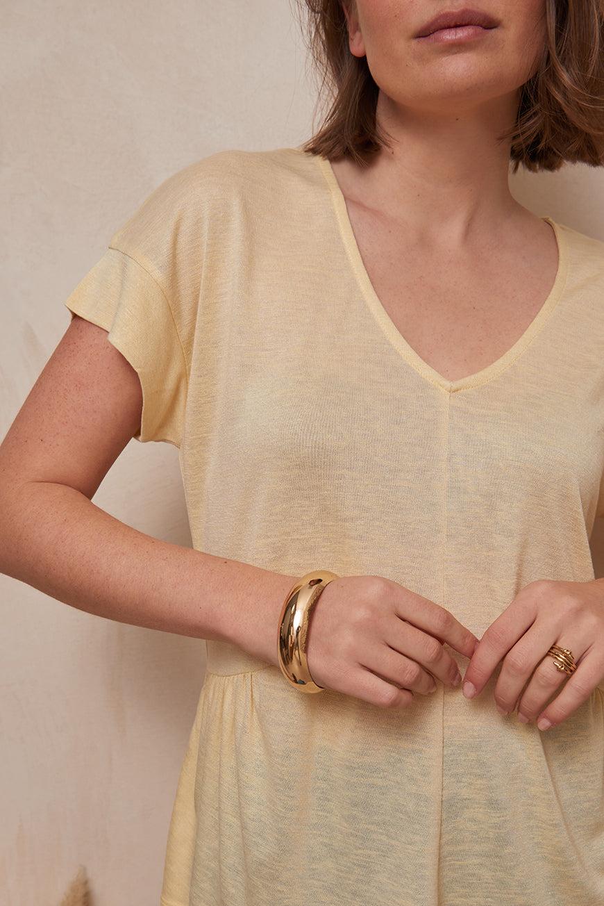 Lpb Woman TEE SHIRT À VOLANTS LAILA