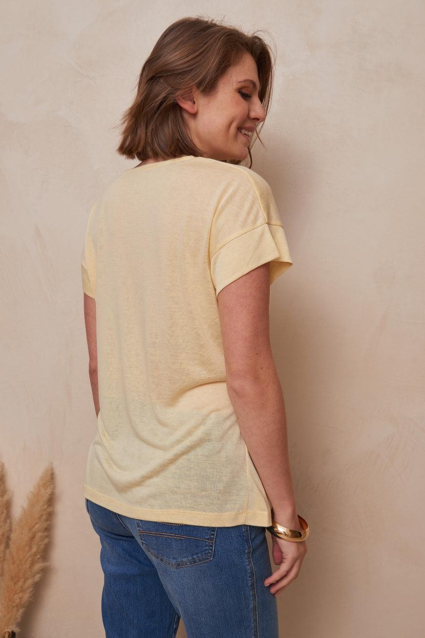 Lpb Woman TEE SHIRT À VOLANTS LAILA