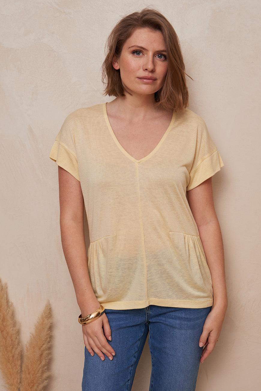 Lpb Woman TEE SHIRT À VOLANTS LAILA