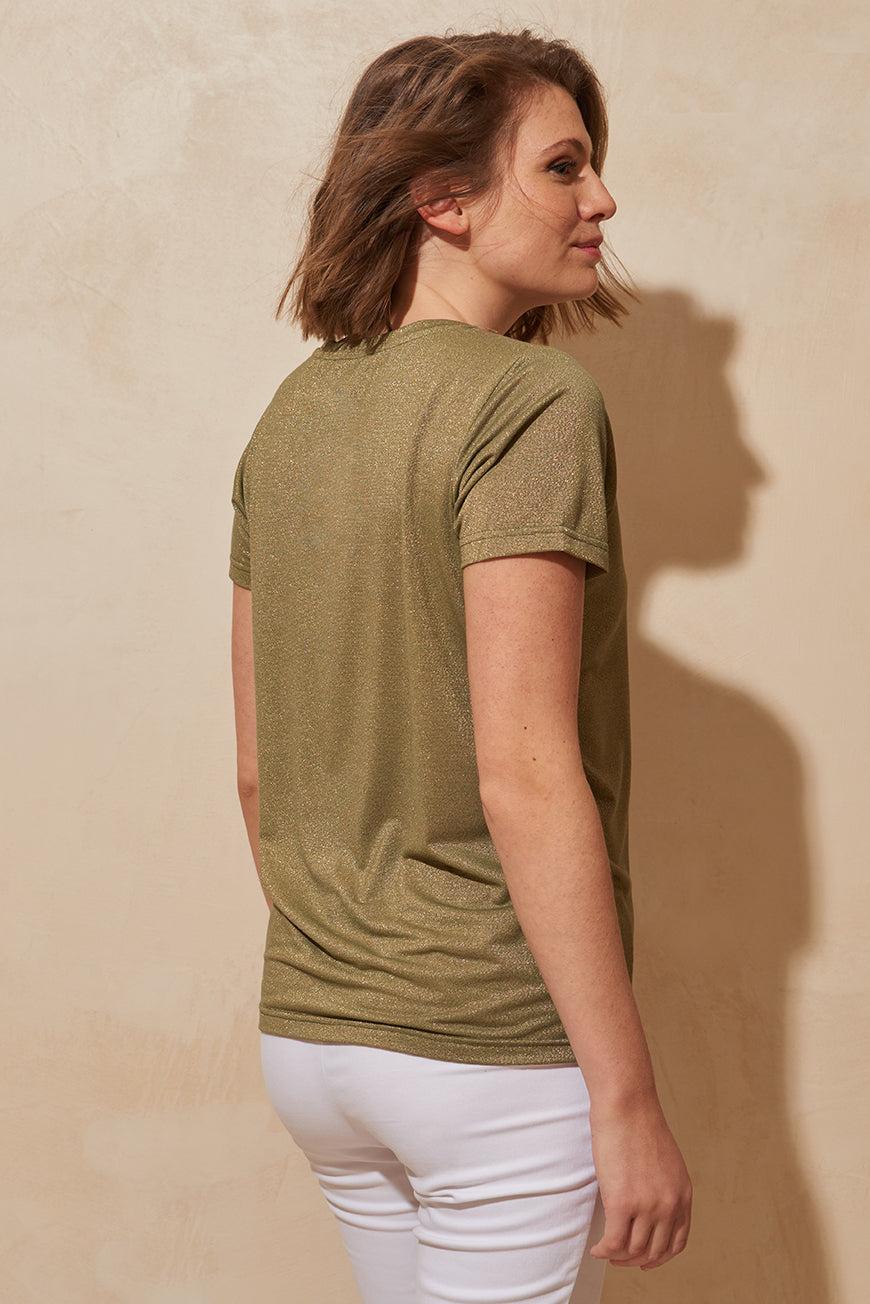 Lpb Woman TEE SHIRT COL V BRUNILDE