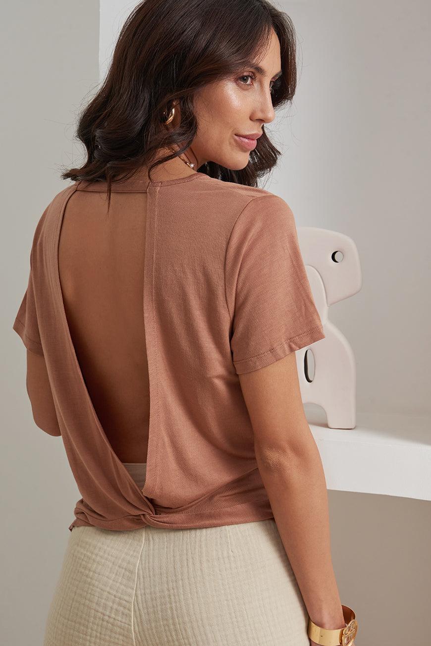 Lpb Woman TEE SHIRT DOS NU LYNDIE