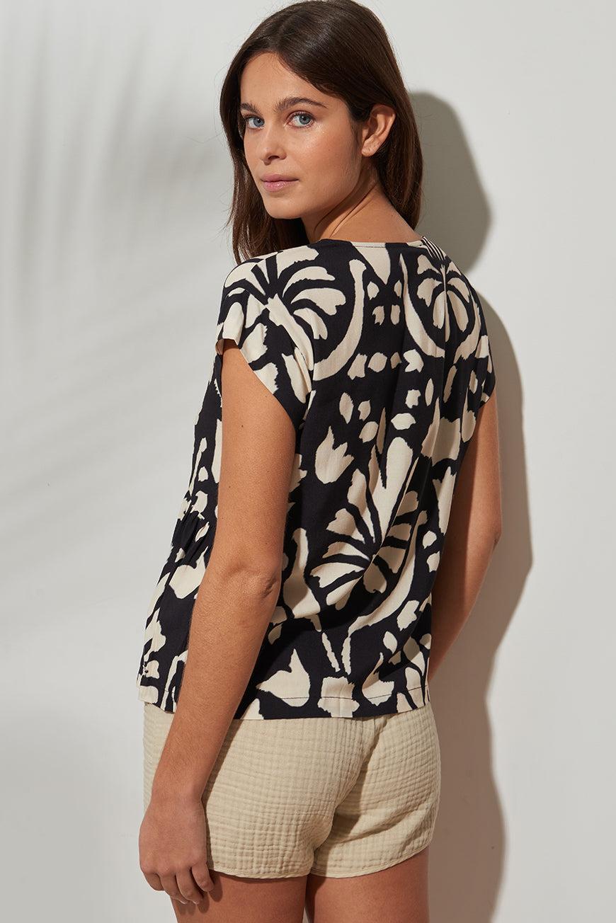 Lpb Woman TEE SHIRT LAILA PRINT COBA