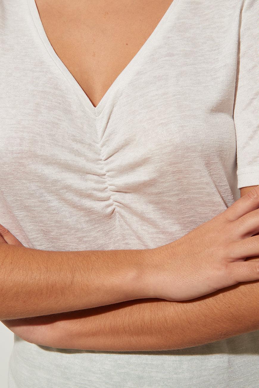 Lpb Woman TEE SHIRT LAURNA BLANC