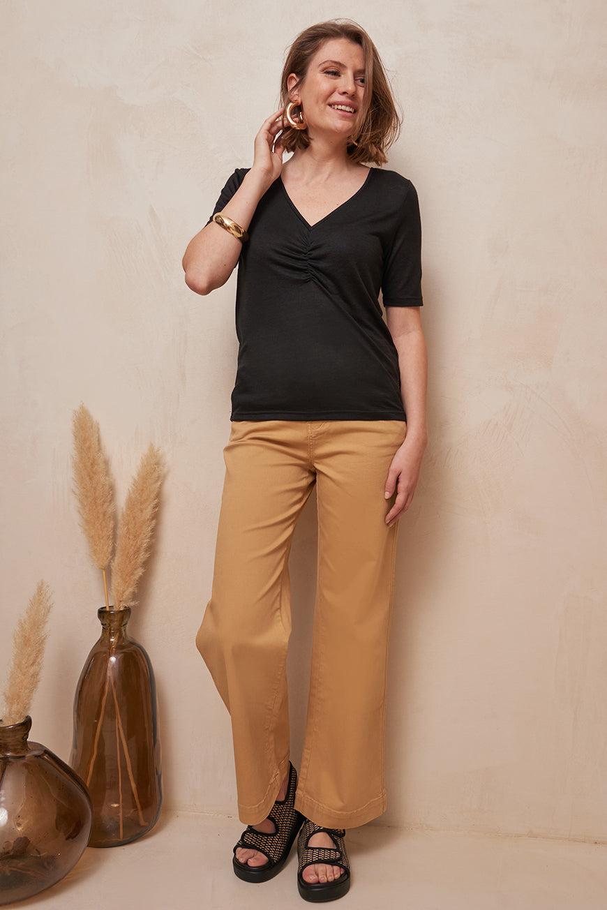 lpb woman TEE SHIRT LAURNA NOIR