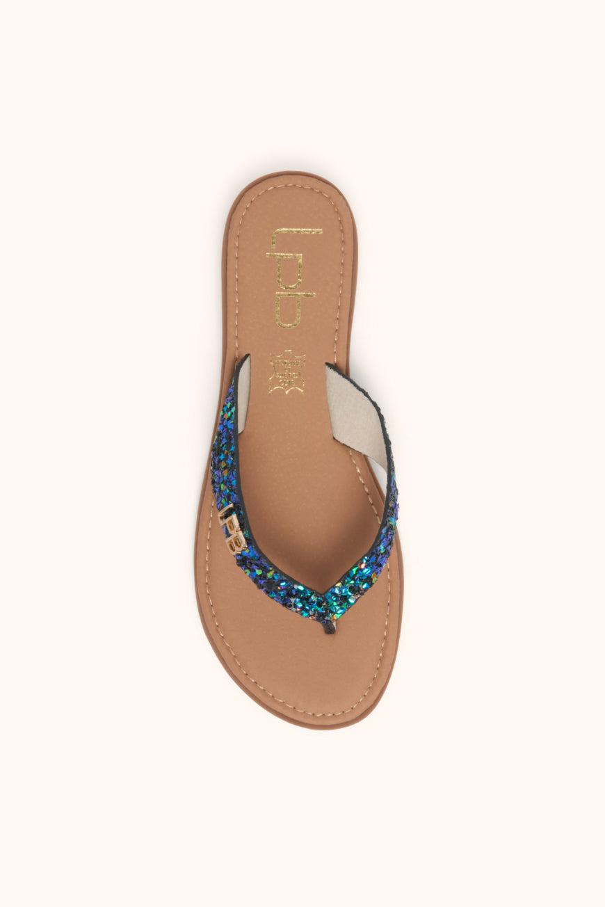 Lpb Woman TONGS LIRIA NOIR GLITTER