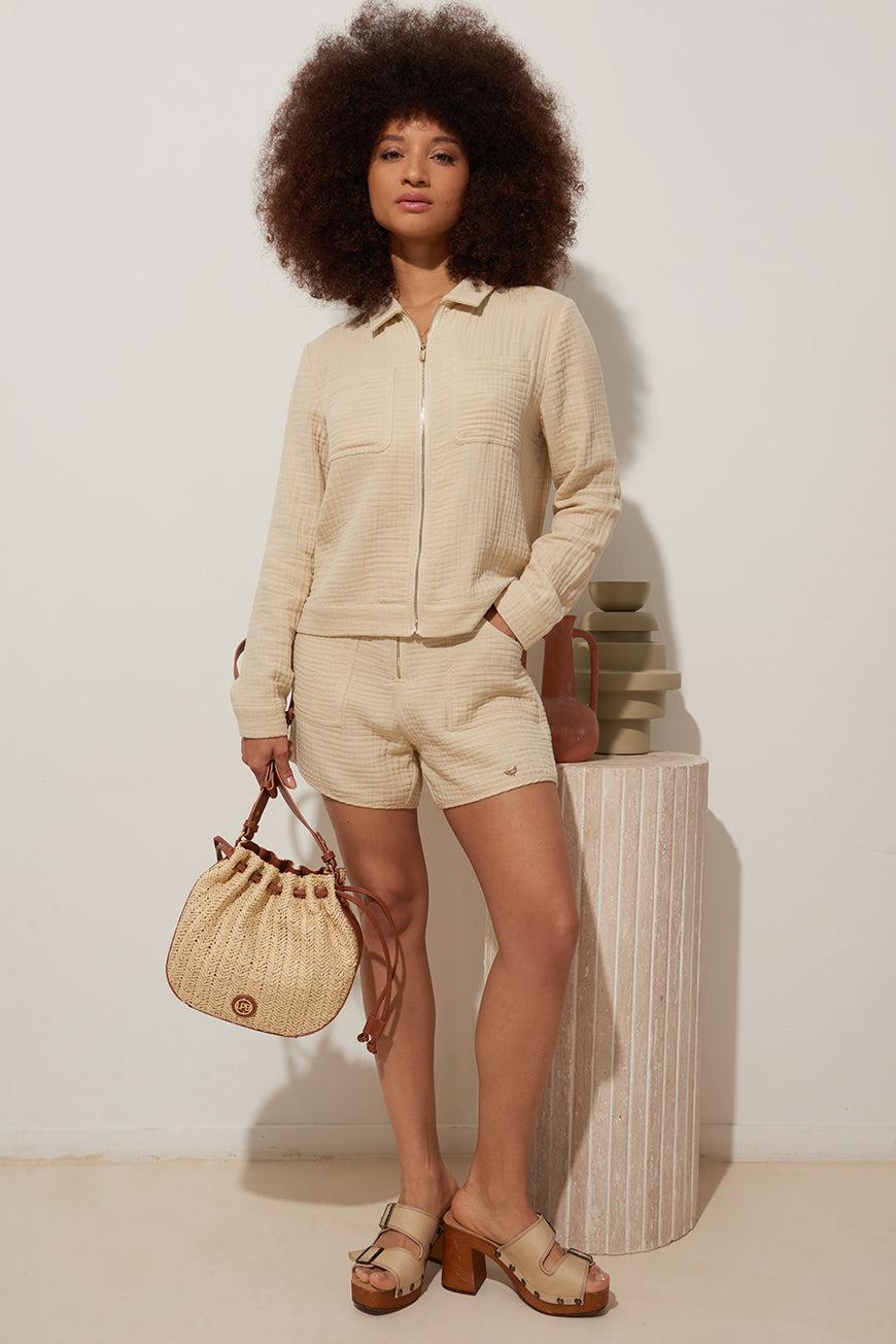 lpb woman VESTE EN GAZE LIDY