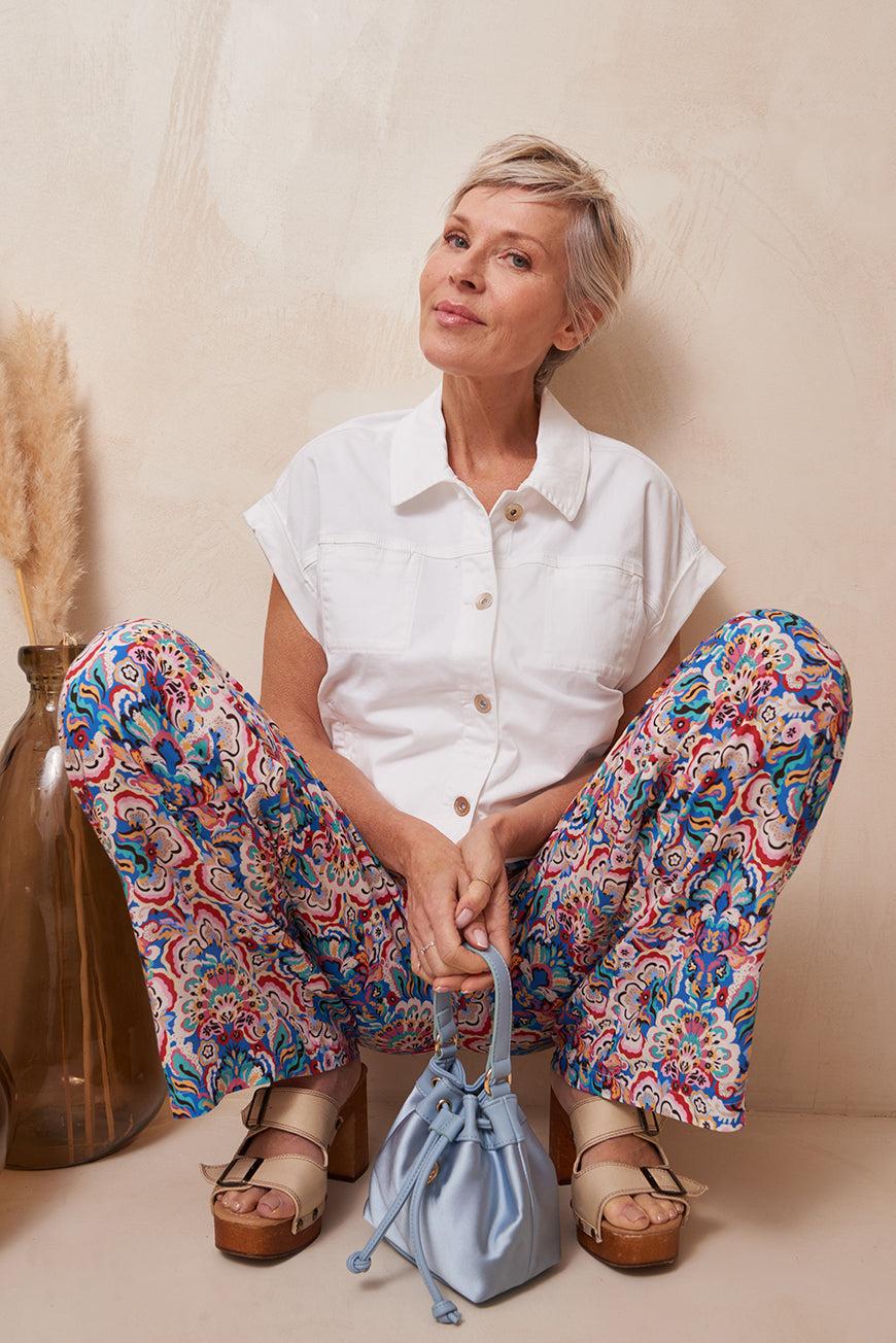 lpb woman VESTE LOELIA BLANC