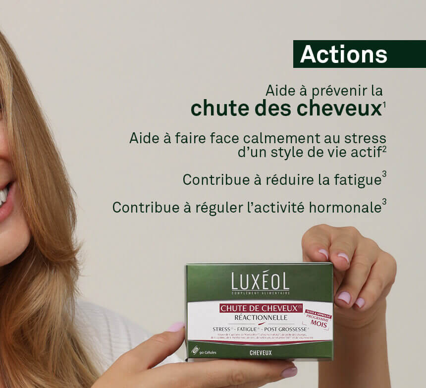 Luxéol Chute De Cheveux Réactionnelle