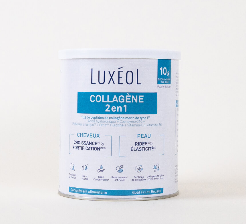 luxéol Collagène 2 en 1 Cheveux et Peau