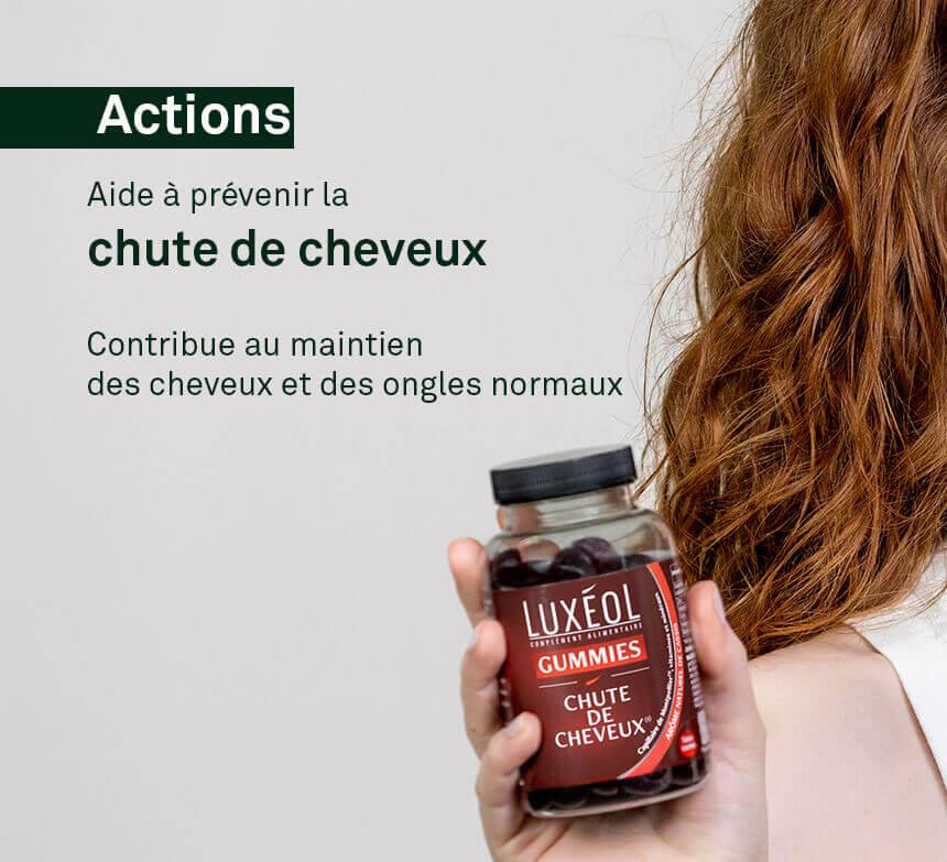 Luxéol Gummies Chute De Cheveux