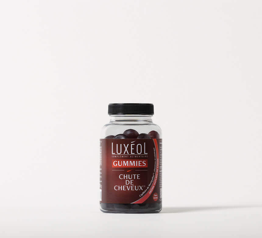 luxéol Gummies chute de Cheveux