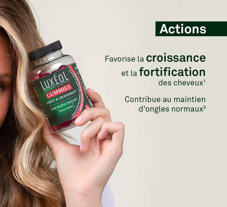 Luxéol Gummies Force & Croissance