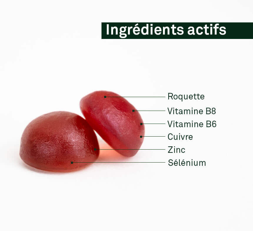 Luxéol Gummies Pousse Des Cheveux