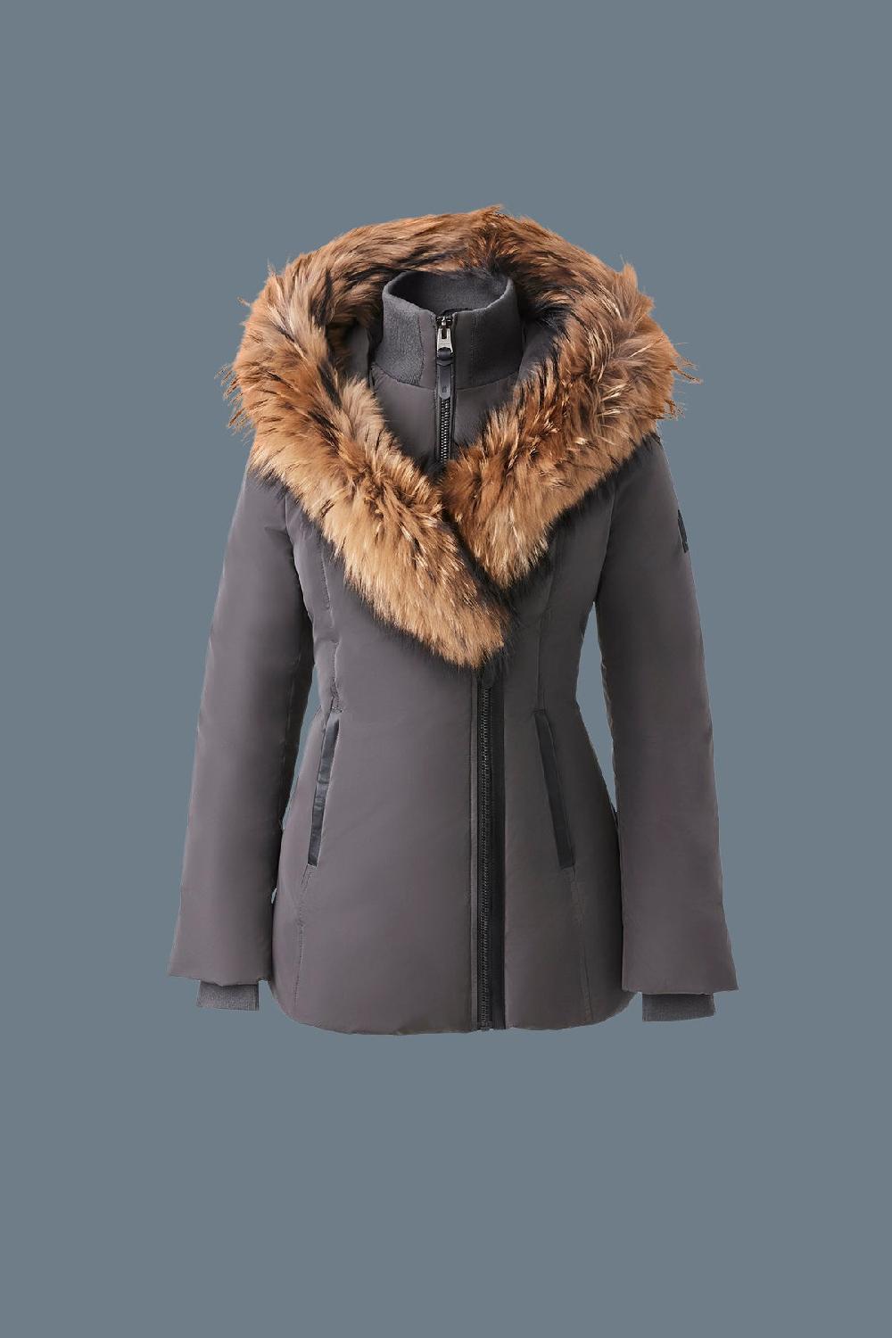 Mackage ADALI Manteau En Duvet Avec Col Signature Mackage En Fourrure Naturelle