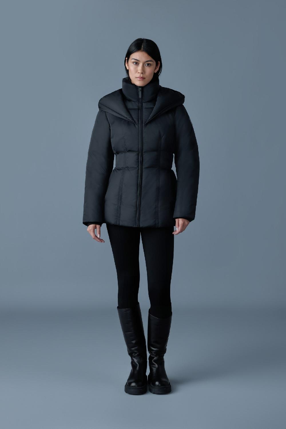 Mackage ALANA Manteau En Duvet Moyen Et Satin Technique