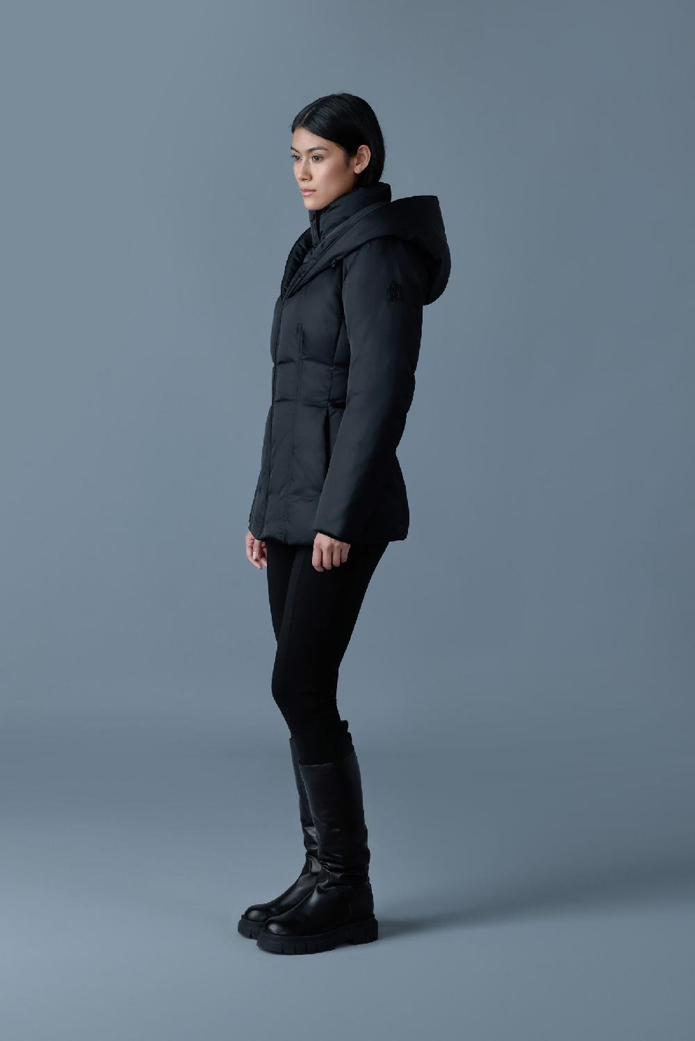 Mackage ALANA Manteau En Duvet Moyen Et Satin Technique