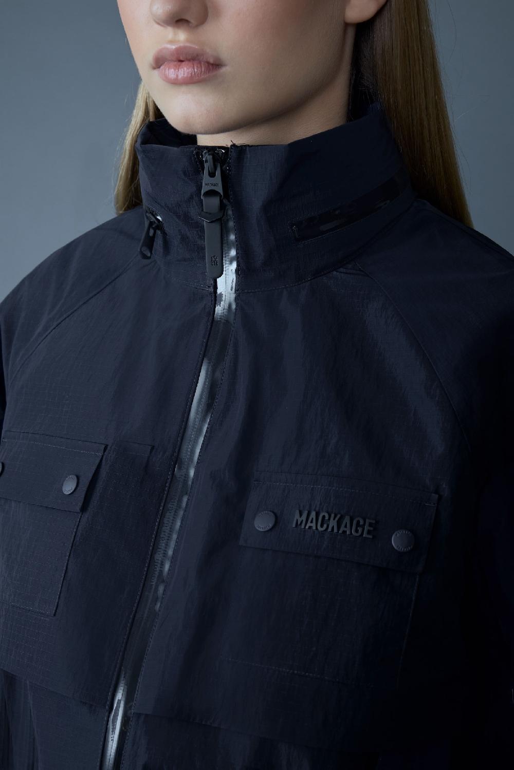 Mackage DEVORAH Manteau De Pluie à Coutures Scellées