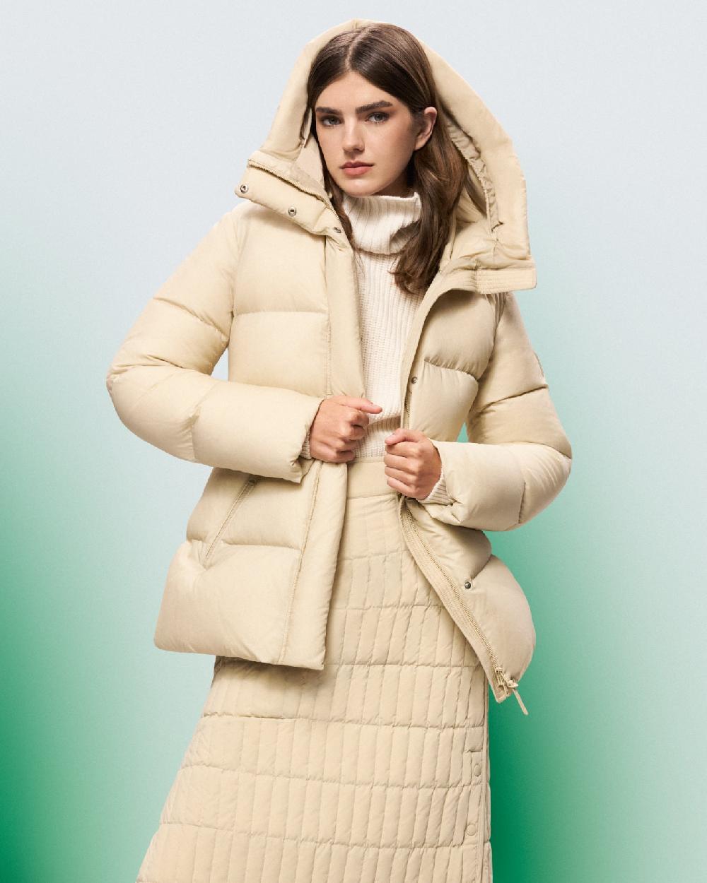 Mackage FREYA-SW Manteau En Duvet à Fini Froissé Mat