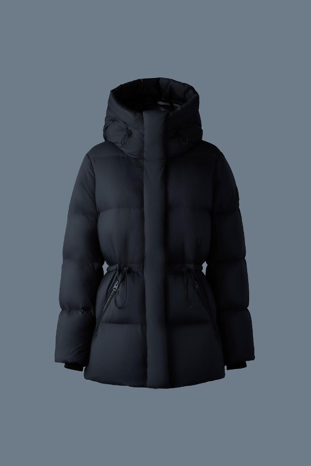 Mackage FREYA-SW Manteau En Duvet à Fini Froissé Mat