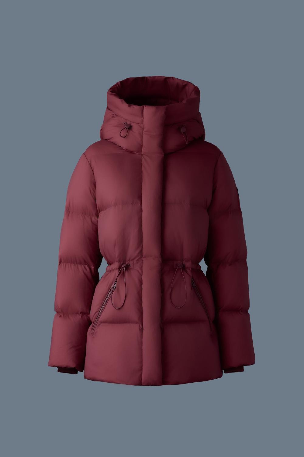 Mackage FREYA-SW Manteau En Duvet à Fini Froissé Mat