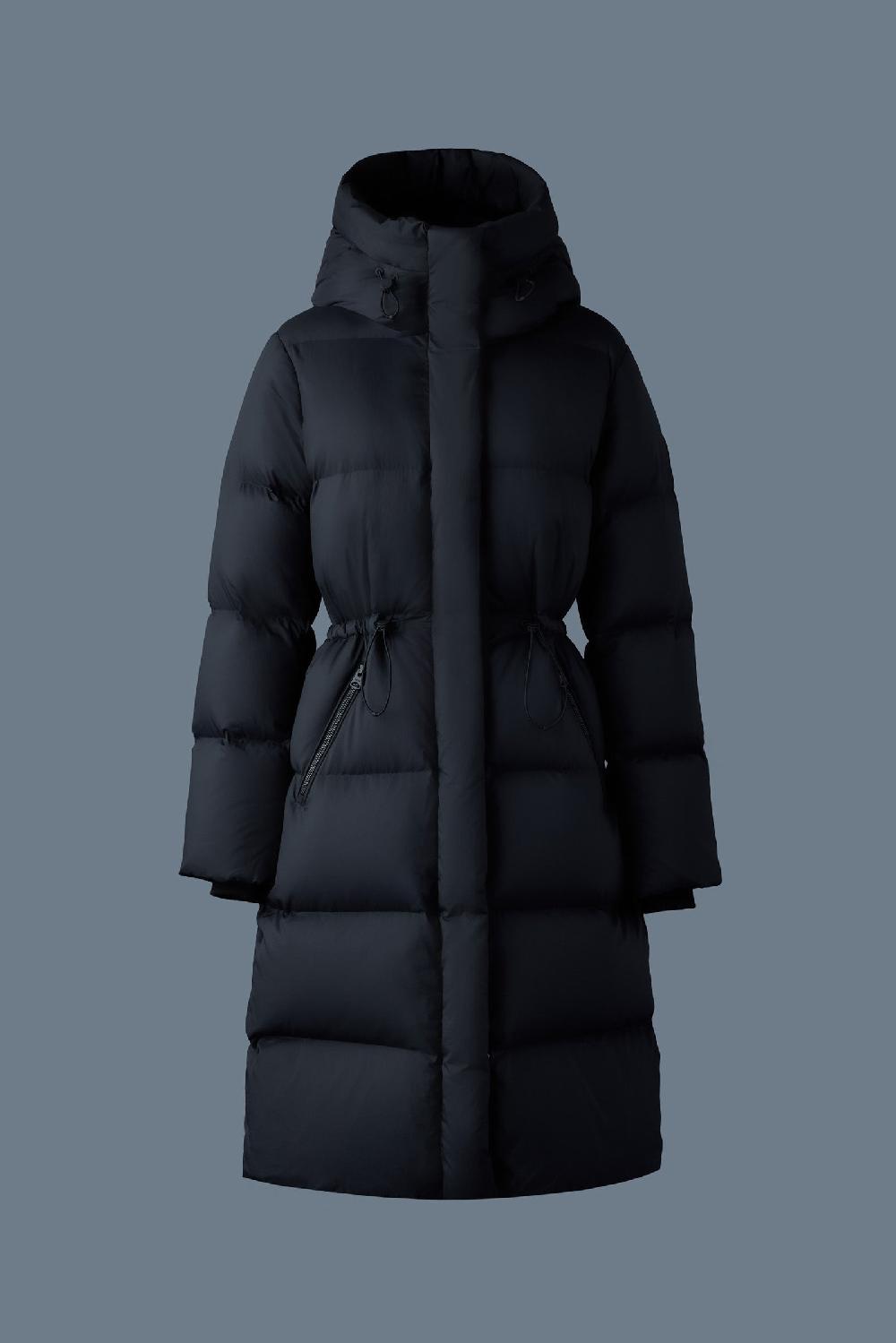 Mackage ISHANI-SW Manteau Long En Duvet Avec Capuchon