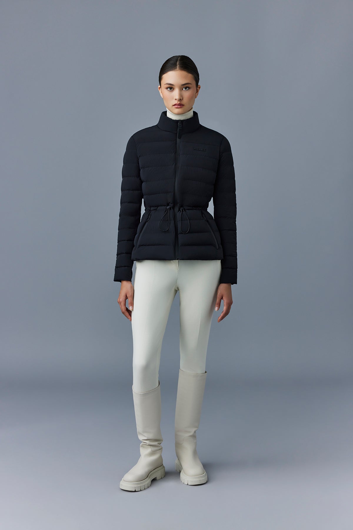 Mackage JACEY-CITY Manteau En Duvet Léger Et Col Montant