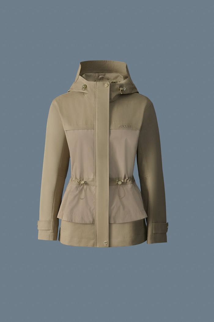 Mackage KAORI-LVS Manteau De Confection Hybride à Basque