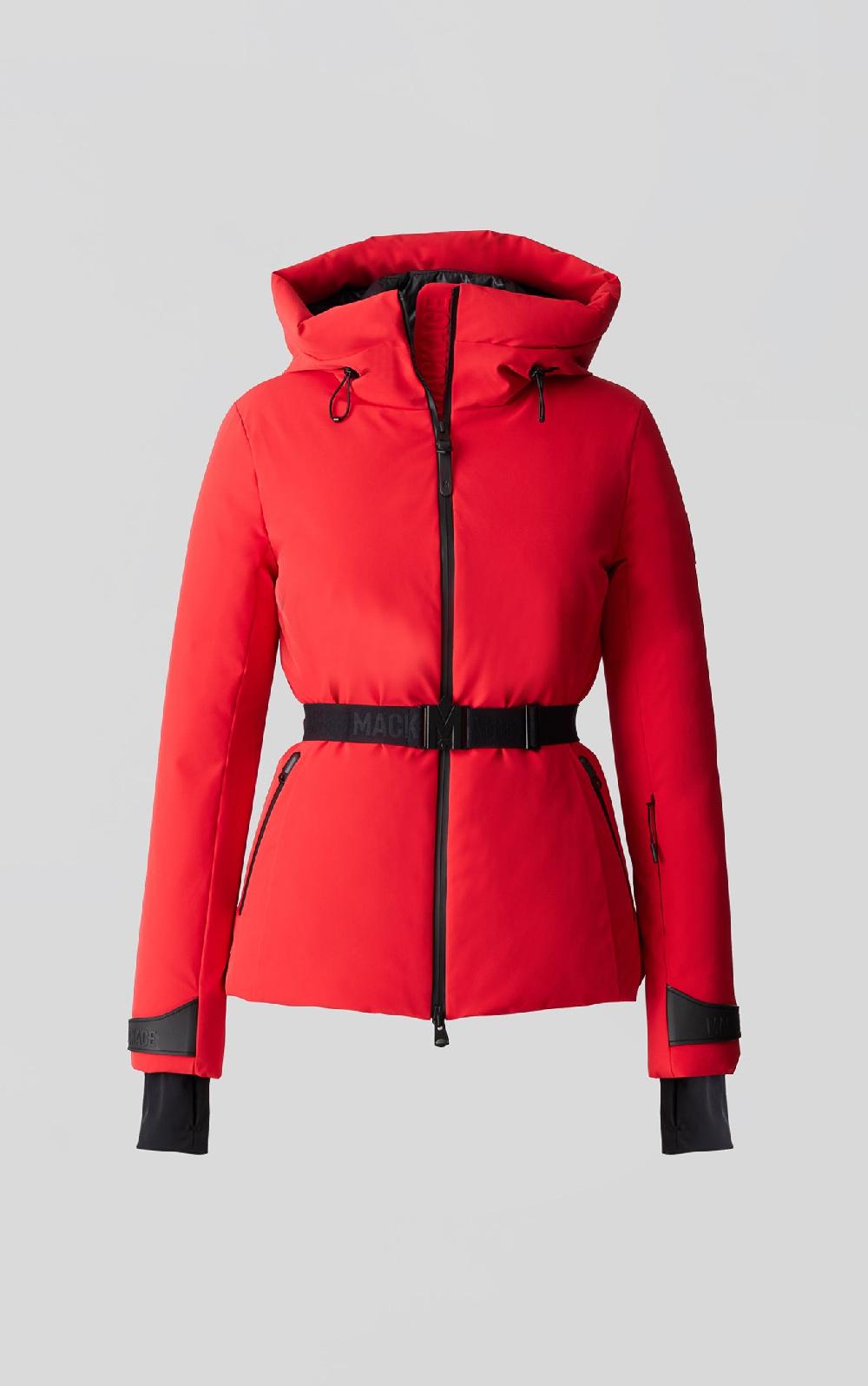 Mackage KRYSTAL Manteau De Ski En Duvet Et En Tissu Agile 360 Avec Ceinture Et Capuchon