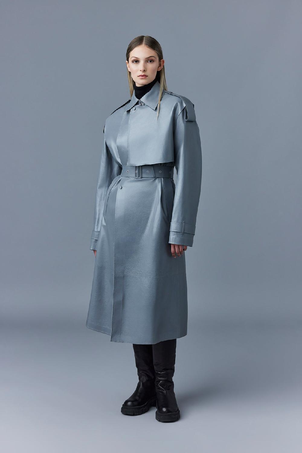 Mackage ADRIANA Trench En Vachette Avec Ceinture