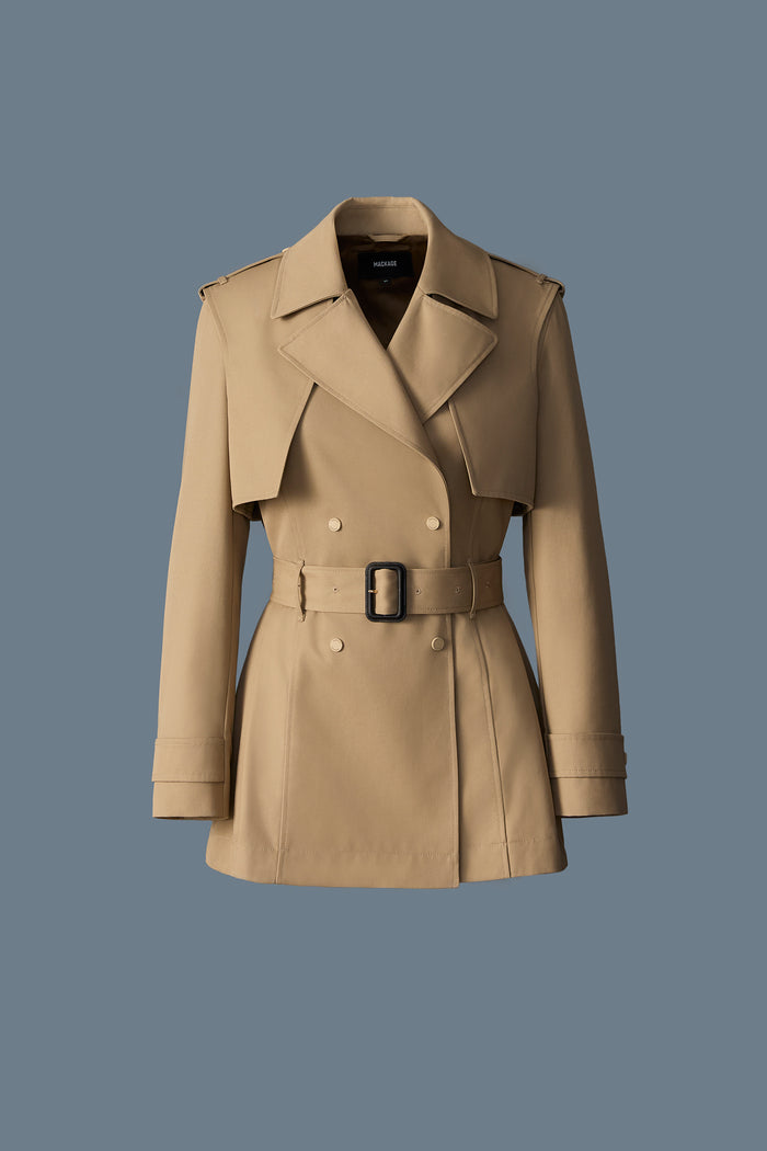 Mackage ADVA Trench Mi-long Avec Ceinture à Boucle