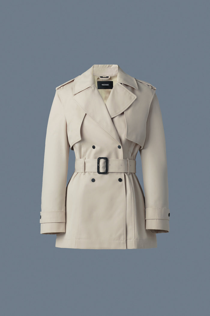 Mackage ADVA Trench Mi-long Avec Ceinture à Boucle