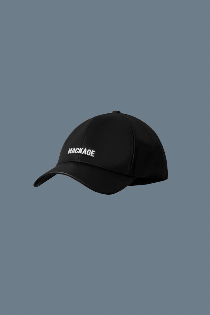 Mackage ANDERSON-L Casquette En Cuir à Logo