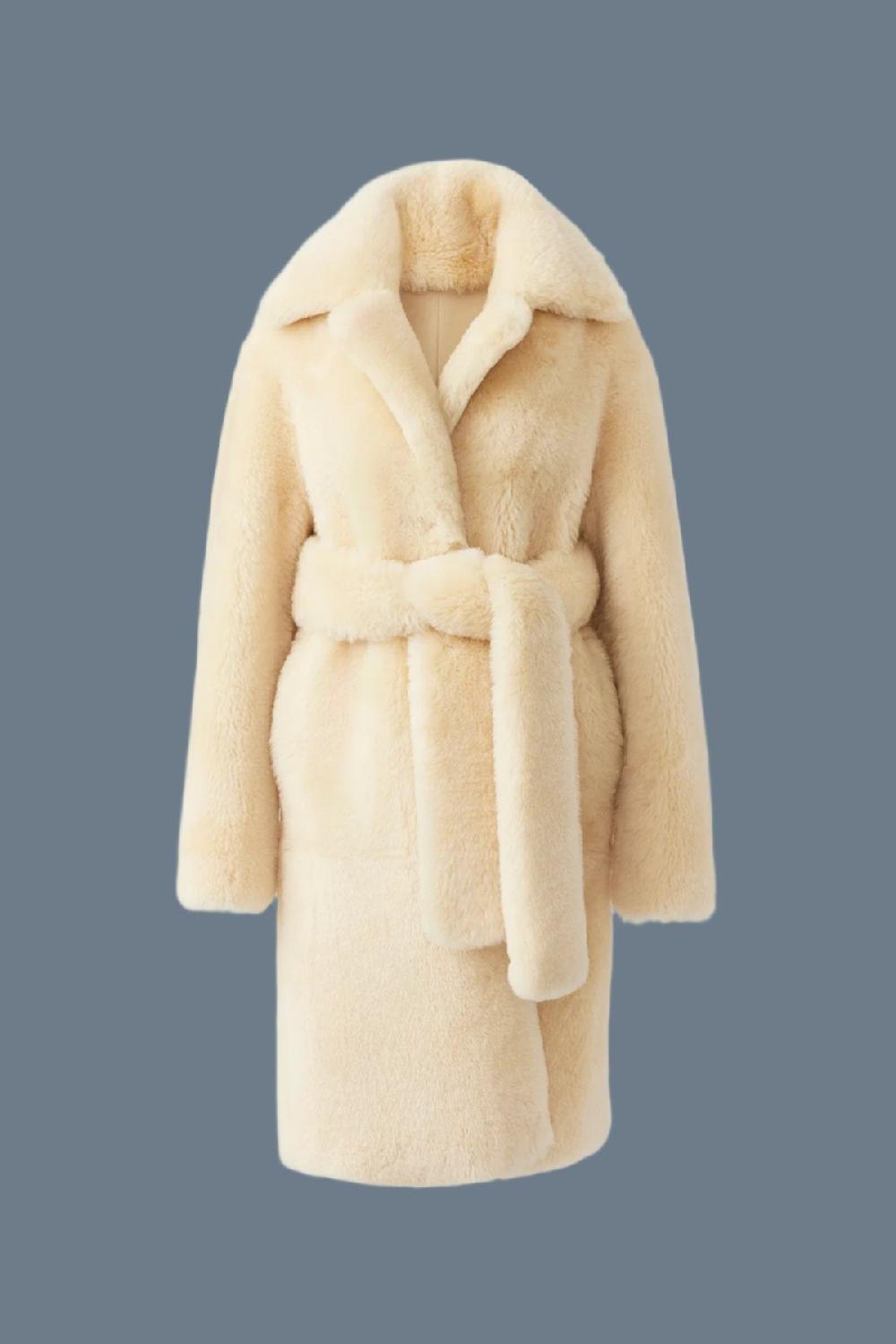 Mackage ETIENNE Manteau En Rason Avec Ceinture