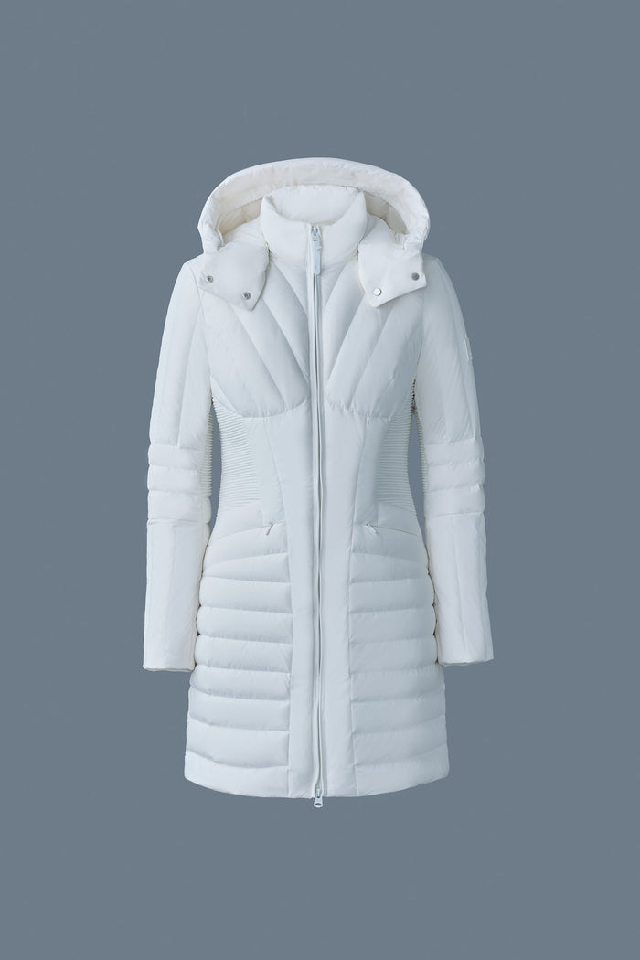 Mackage OKSANA Manteau Long En Duvet à Fronces