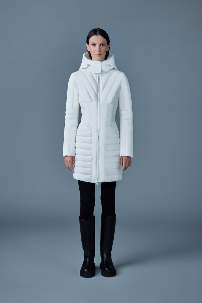 Mackage OKSANA Manteau Long En Duvet à Fronces