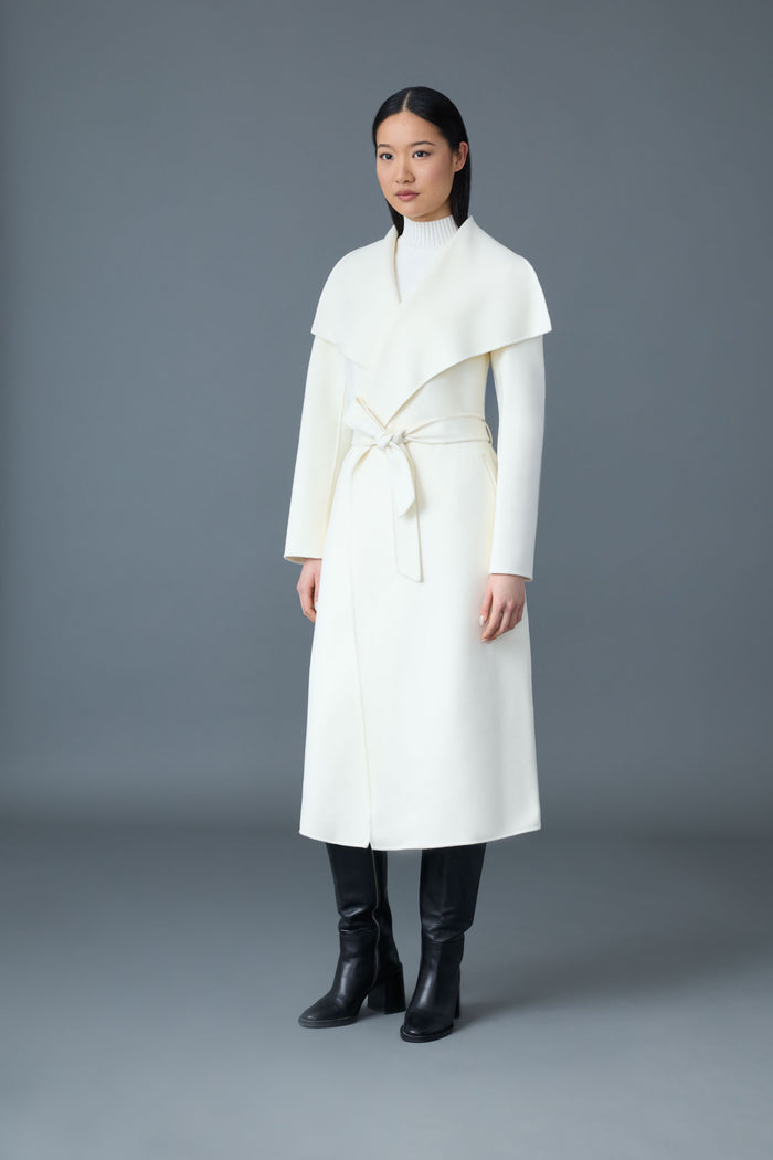 Mackage MAI-CN Manteau Portefeuille En Laine Double Face