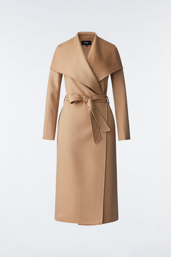 Mackage MAI-CN Manteau Portefeuille En Laine Double Face