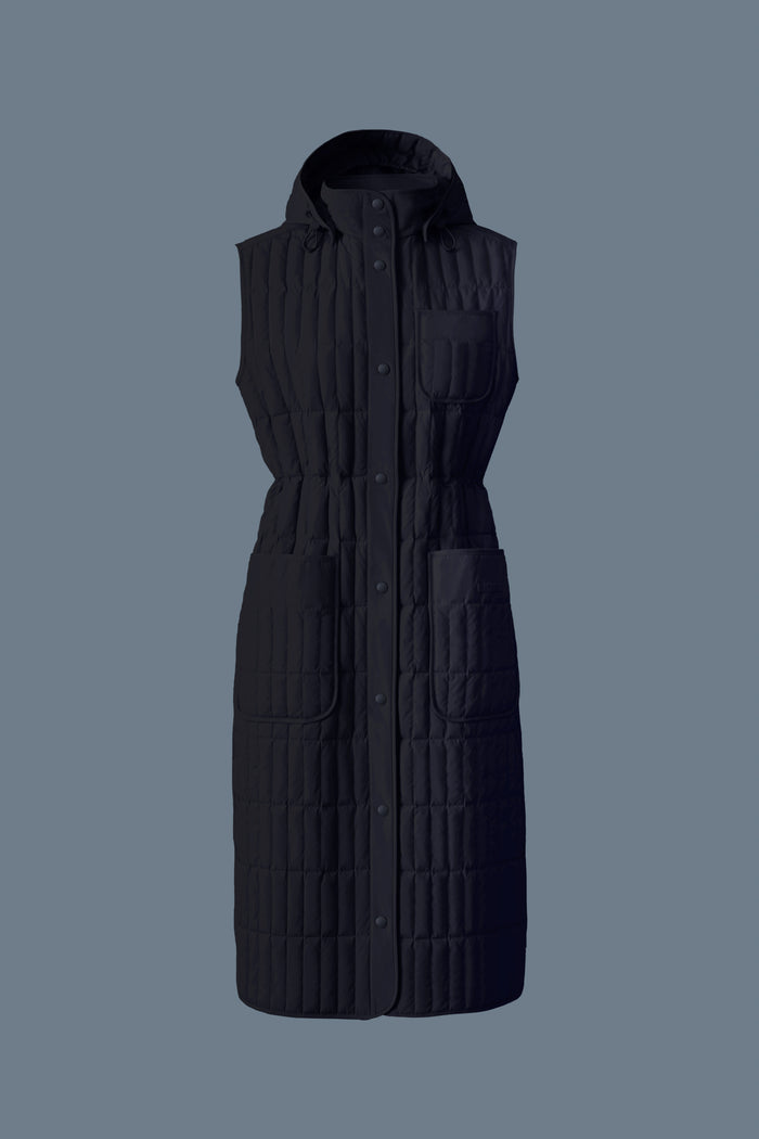 Mackage MAKANA Veste Longue Sans Manches En Duvet Recyclé